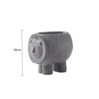 Decorative Flower Pot Brick Red | High & Bury