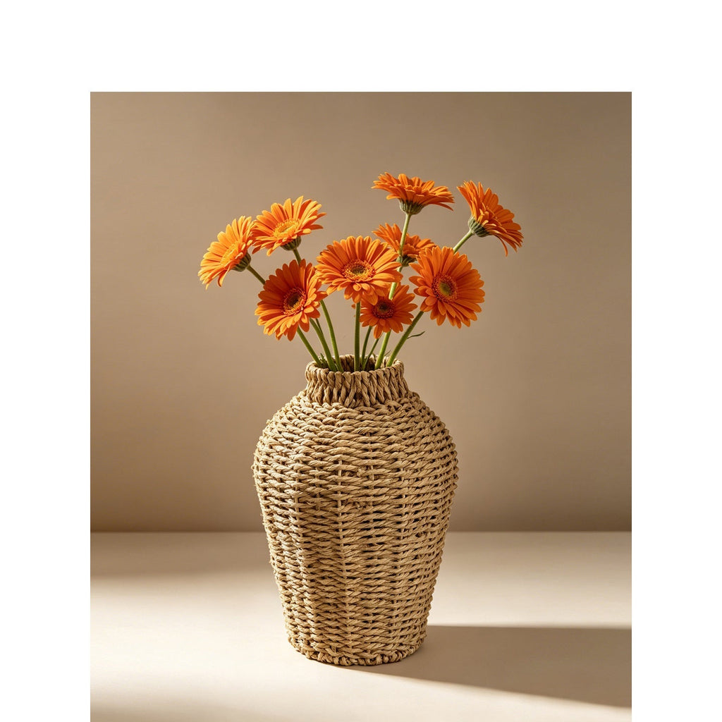 Decorative Flower Pot Handwoven Handcrafted | High & Bury