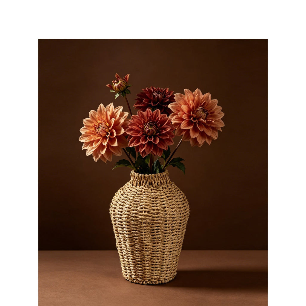 Decorative Flower Pot Handwoven Handcrafted | High & Bury