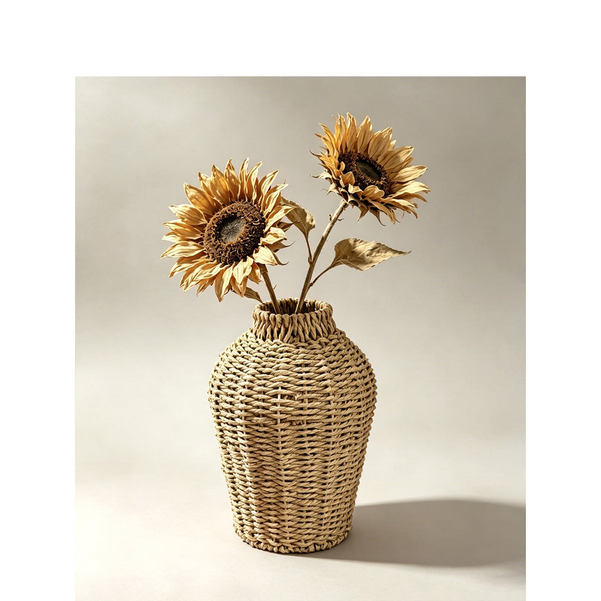 Decorative Flower Pot Handwoven Handcrafted | High & Bury