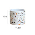 Decorative Flower Pot Soft Textile Ceramic | High & Bury