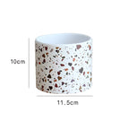 Decorative Flower Pot Soft Textile Ceramic | High & Bury