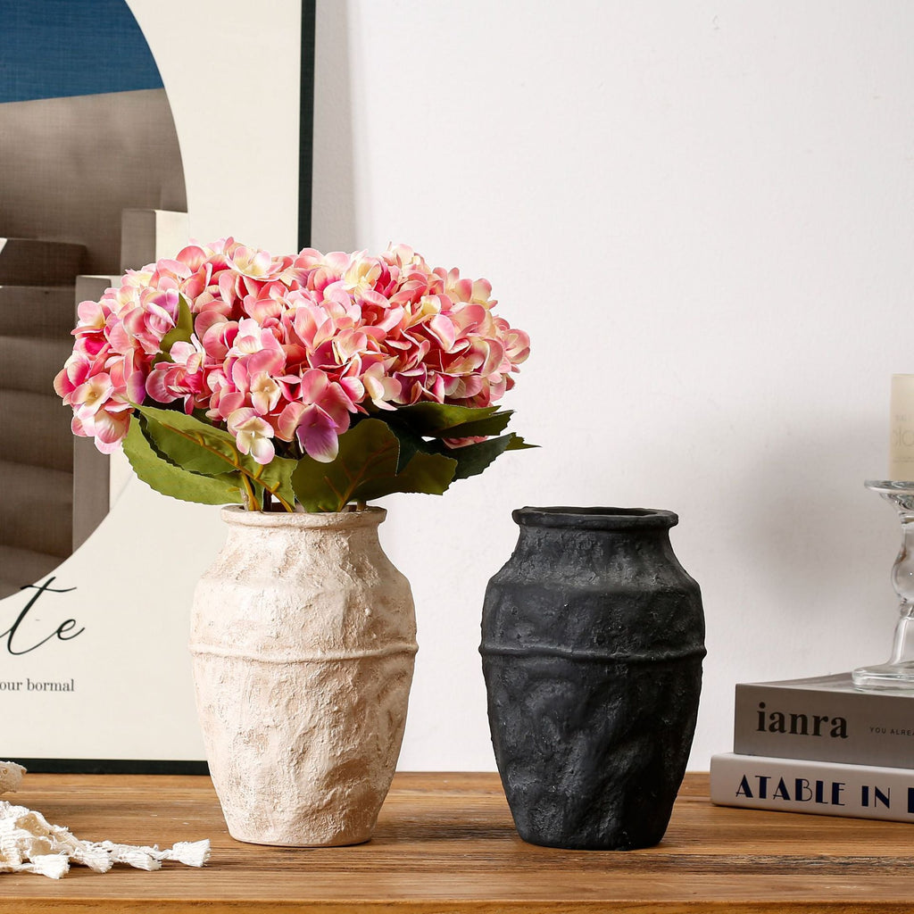 Decorative Flower Vase Ceramic Handcrafted | High & Bury