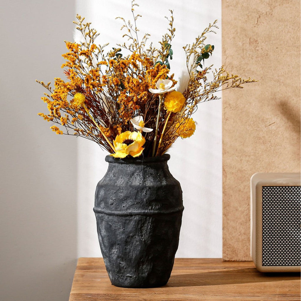 Decorative Flower Vase Ceramic Handcrafted | High & Bury