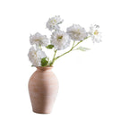Decorative Flower Vase Soft Textile Ceramic | High & Bury