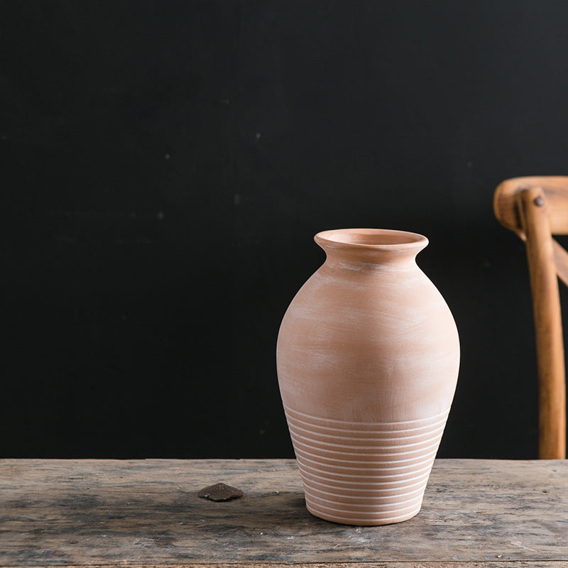 Decorative Flower Vase Soft Textile Ceramic | High & Bury