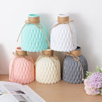 Decorative Flower Vase Soft Textile Molded Plastic | High & Bury