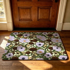 Decorative Football-Themed Area Mat | High & Bury