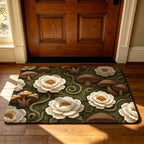 Decorative Football-Themed Area Mat | High & Bury