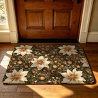 Decorative Football-Themed Area Mat | High & Bury