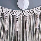 Decorative Fringe Macrame Wall Hanging | High & Bury