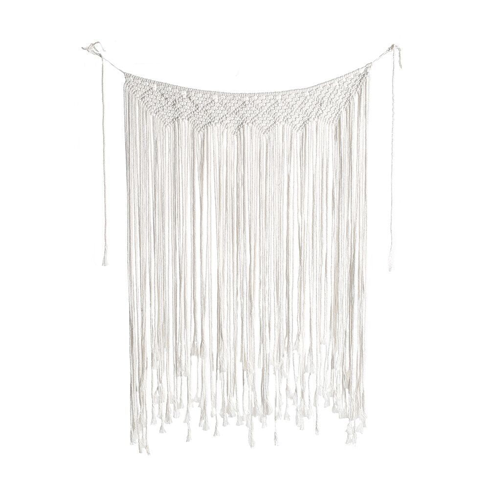 Decorative Fringe Macrame Wall Hanging | High & Bury