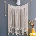 Decorative Fringe Macrame Wall Hanging | High & Bury