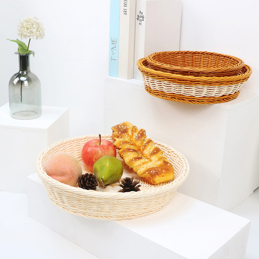 Decorative Fruit Basket made of Handcrafted Material | High & Bury