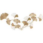 Decorative Ginkgo Leaf Wall Sculpture | High & Bury