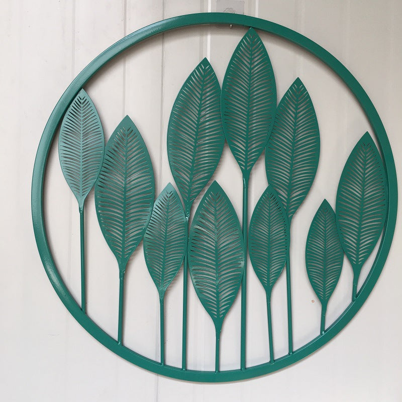 Decorative Gold Leaf Wall Art Sculpture | High & Bury