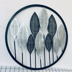 Decorative Gold Leaf Wall Art Sculpture | High & Bury