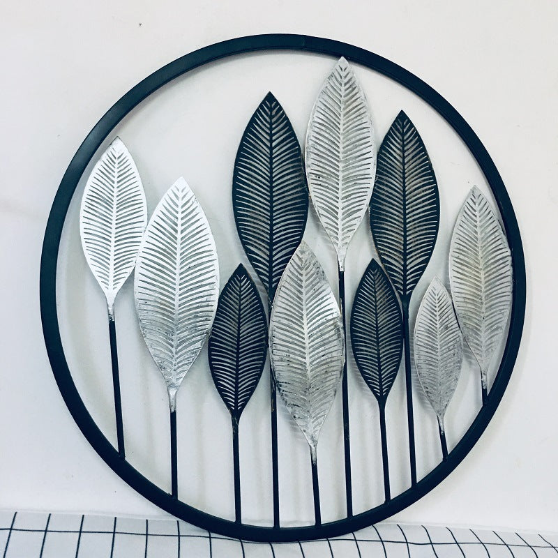 Decorative Gold Leaf Wall Art Sculpture | High & Bury
