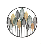 Decorative Gold Leaf Wall Art Sculpture | High & Bury