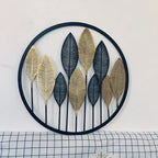 Decorative Gold Leaf Wall Art Sculpture | High & Bury