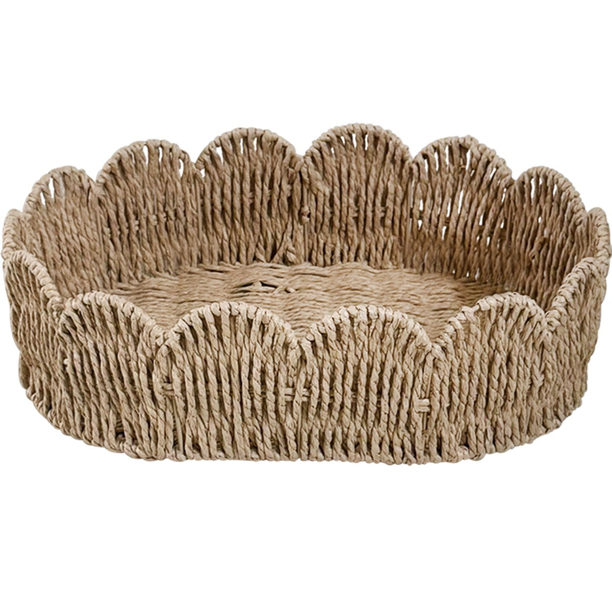 Decorative Hand-Woven Storage Basket | High & Bury