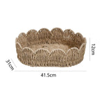 Decorative Hand-Woven Storage Basket | High & Bury