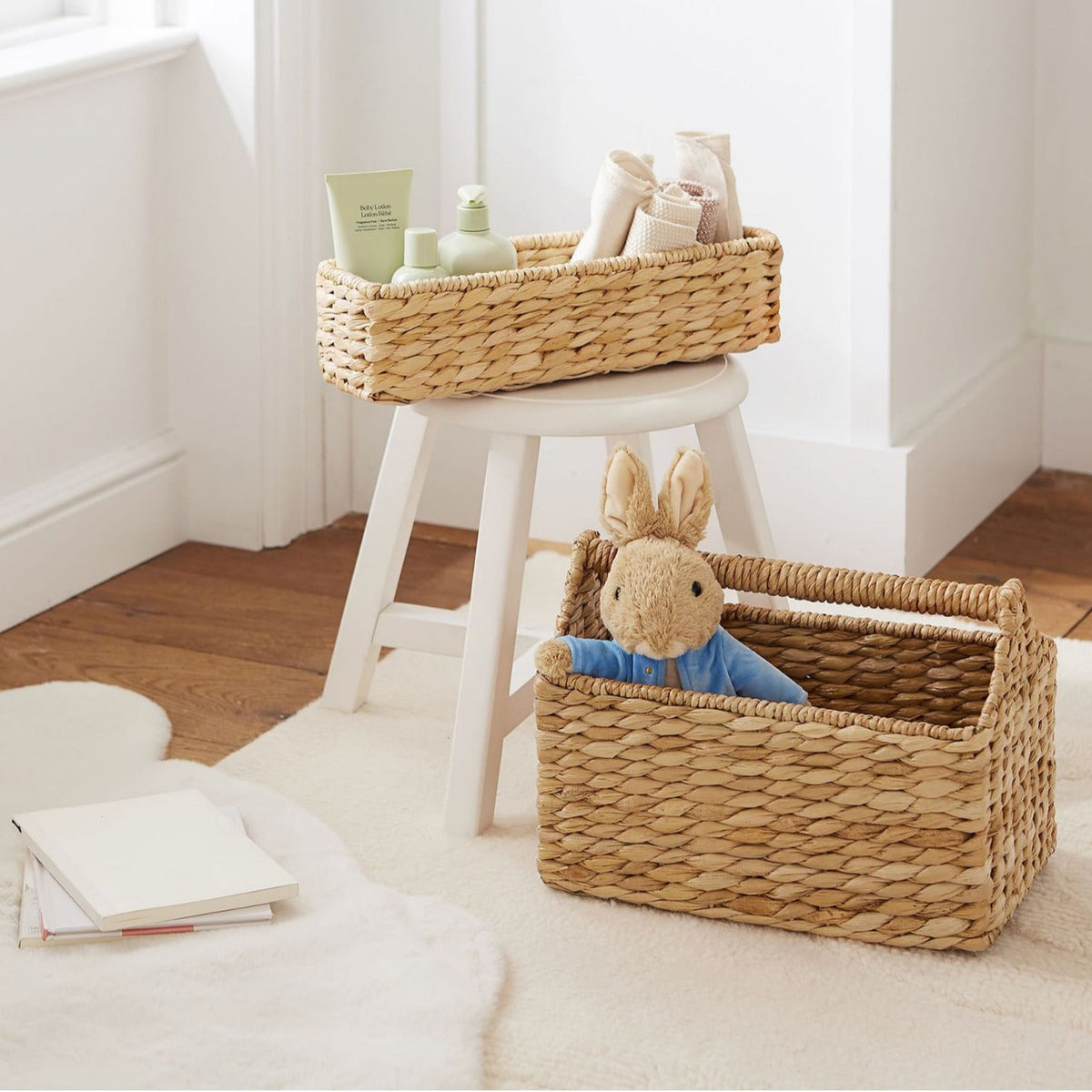Decorative Hand-Woven Table Basket | High & Bury