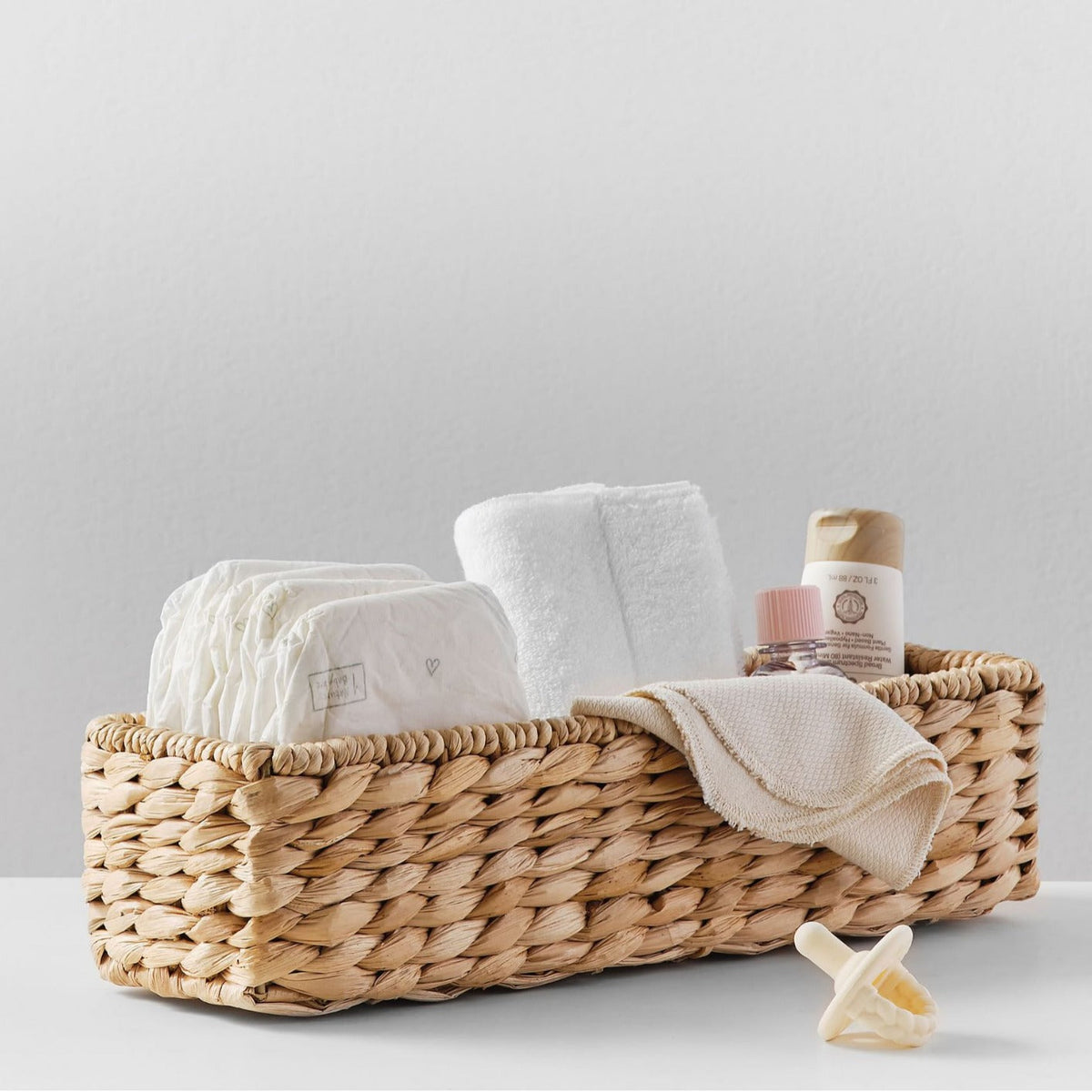 Decorative Hand-Woven Table Basket | High & Bury