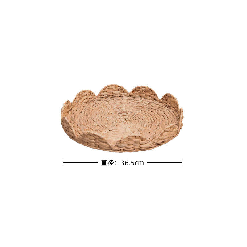 Decorative Handmade Woven Platter | High & Bury