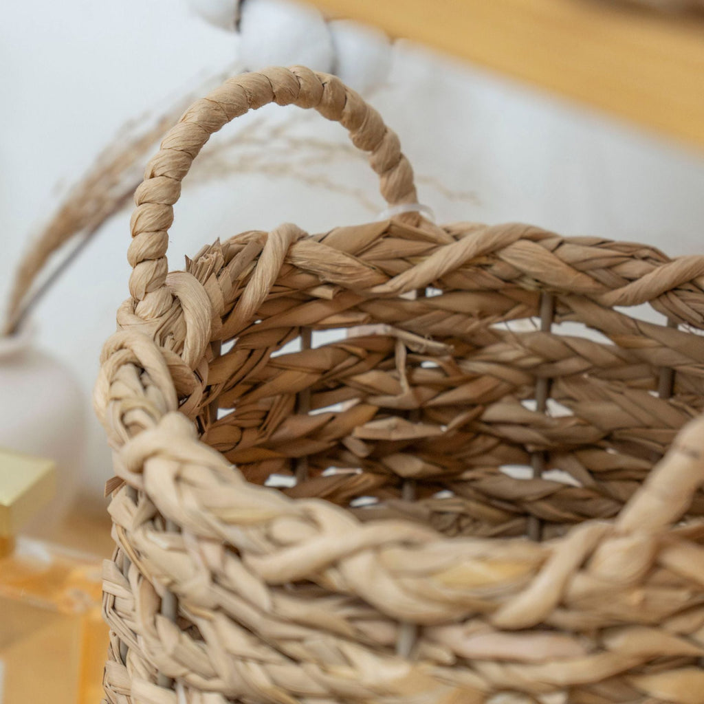 Decorative Handwoven Storage Basket Model 7Oxa | High & Bury
