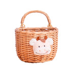 Decorative Handwoven Wall Basket | High & Bury