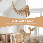 Decorative Hanging Basket in Whale Design | High & Bury