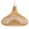 Decorative Hanging Light made of Rattan | High & Bury