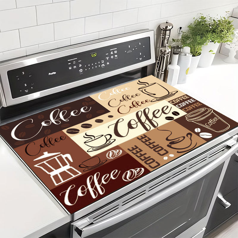 Decorative Heart and Bow-Themed Kitchen Mat | High & Bury