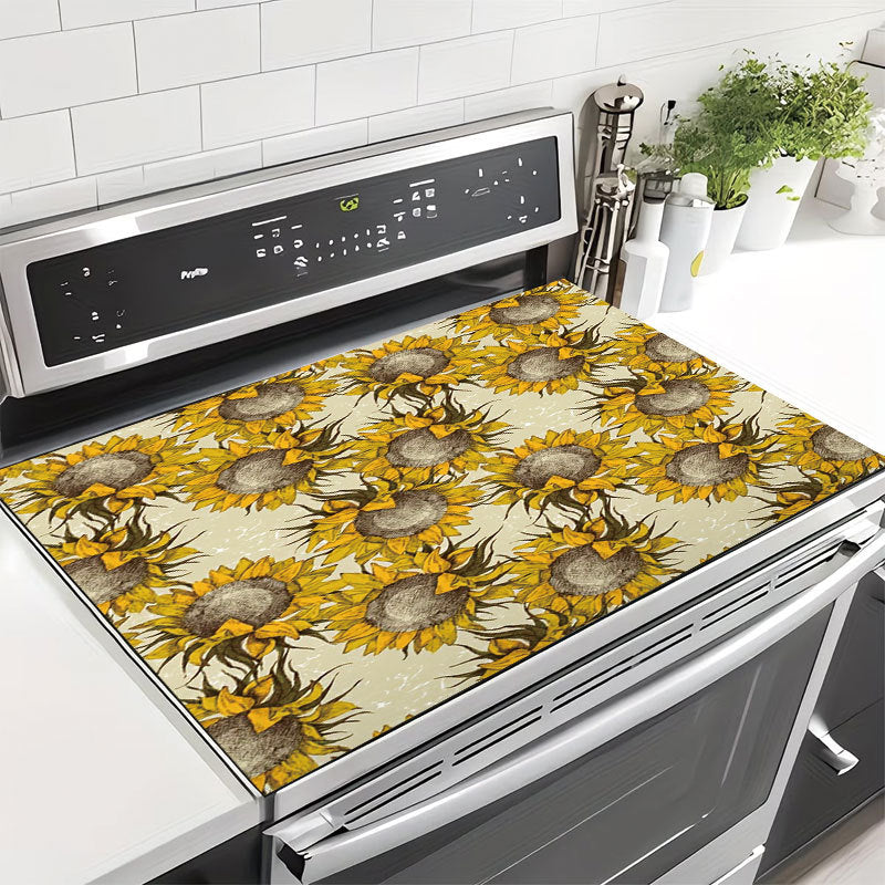 Decorative Heart and Bow-Themed Kitchen Mat | High & Bury