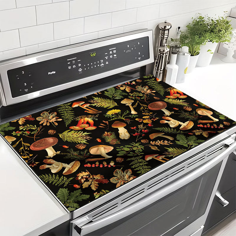 Decorative Heart and Bow-Themed Kitchen Mat | High & Bury