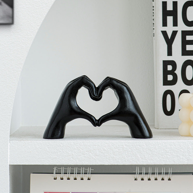Decorative Heart Shape Sculpture | High & Bury