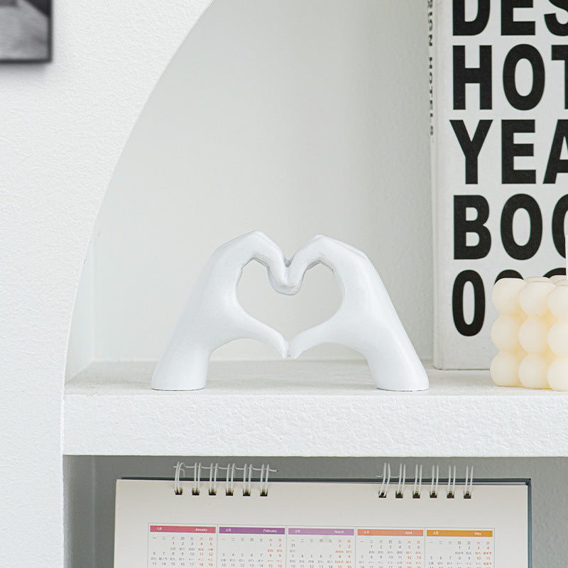 Decorative Heart Shape Sculpture | High & Bury