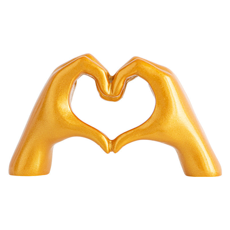 Decorative Heart Shape Sculpture | High & Bury