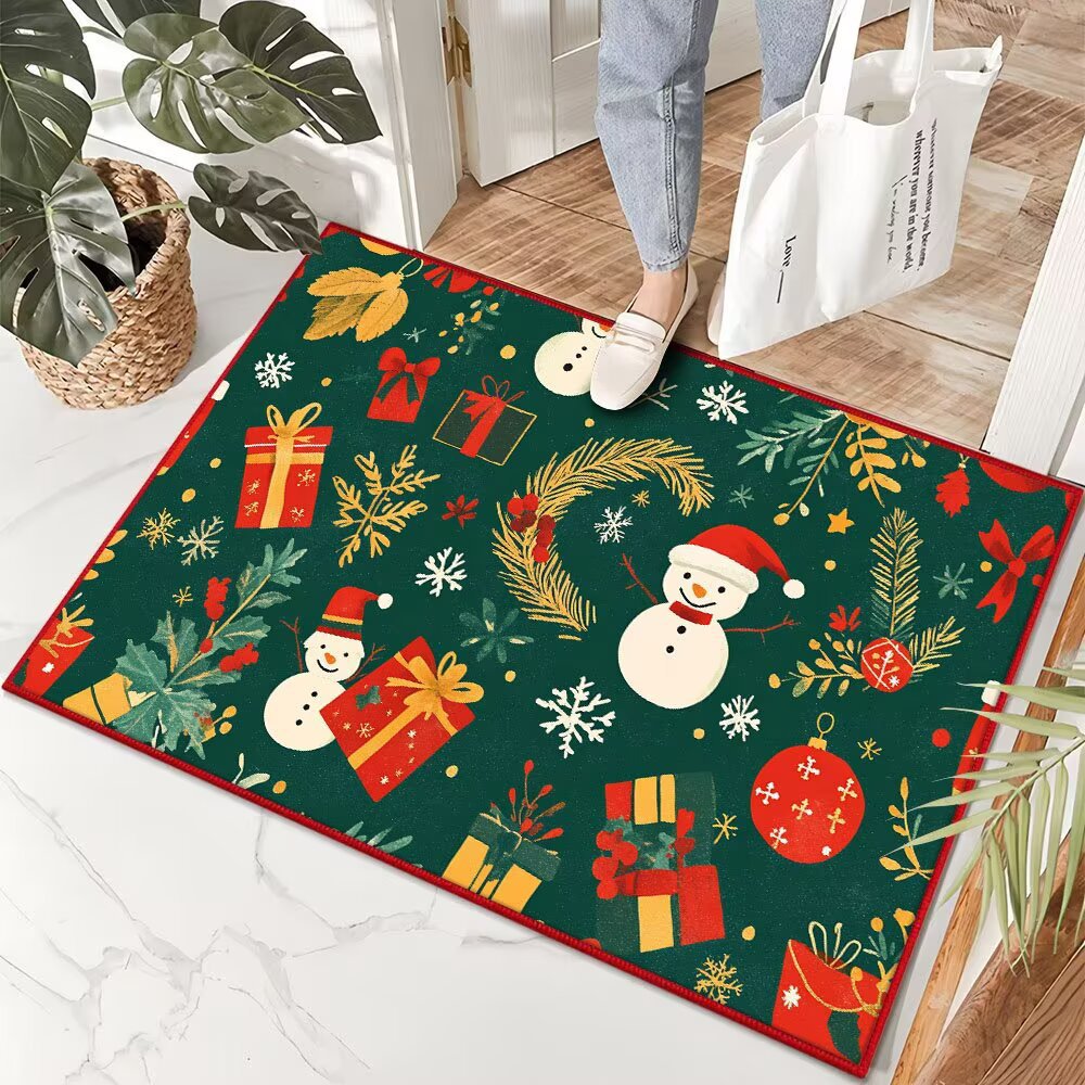 Decorative Holiday Entrance Mat | High & Bury