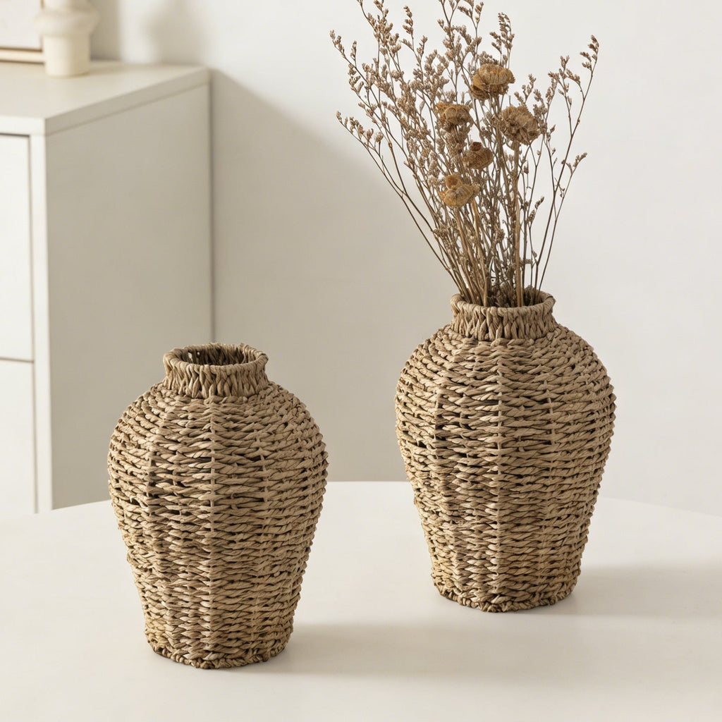 Decorative Jug made of Woven Material | High & Bury