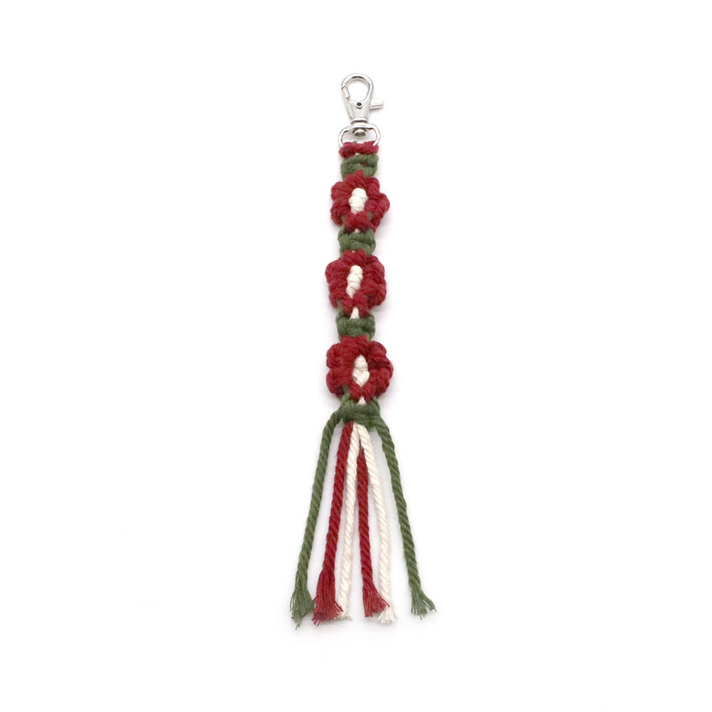 Decorative Keychain made of Macrame | High & Bury