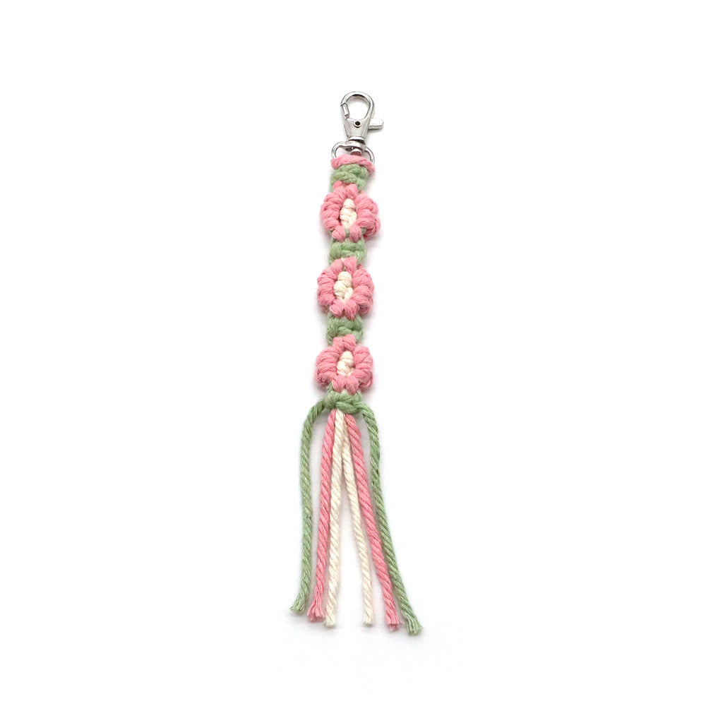 Decorative Keychain made of Macrame | High & Bury