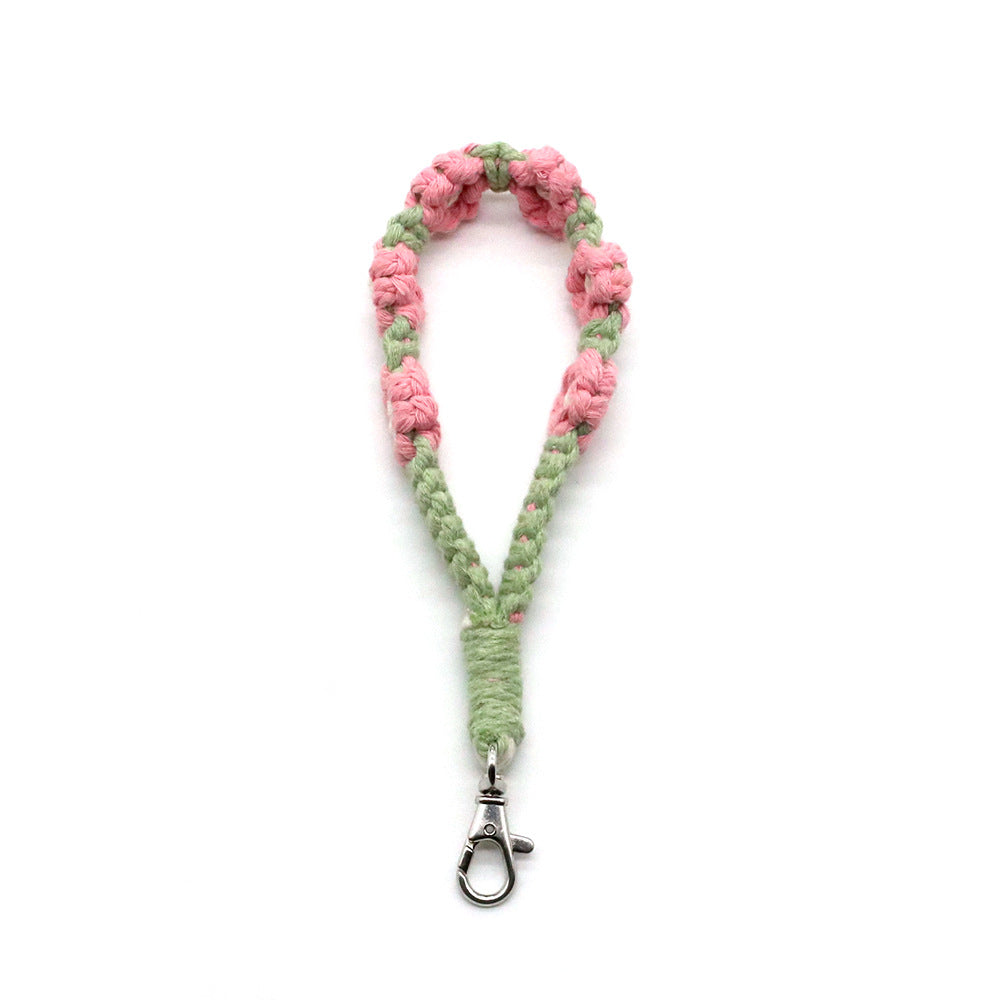 Decorative Keychain made of Macrame | High & Bury