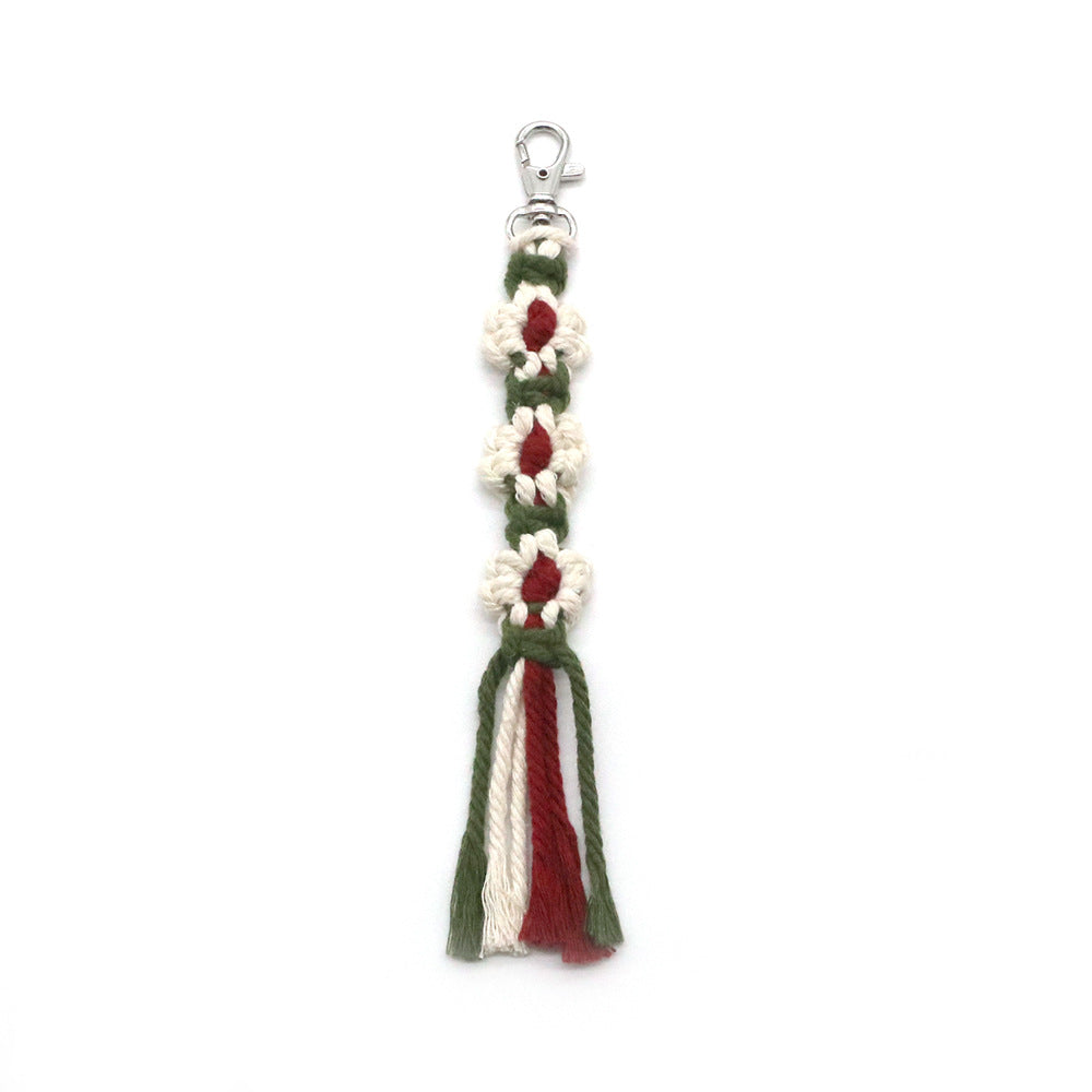 Decorative Keychain made of Macrame | High & Bury