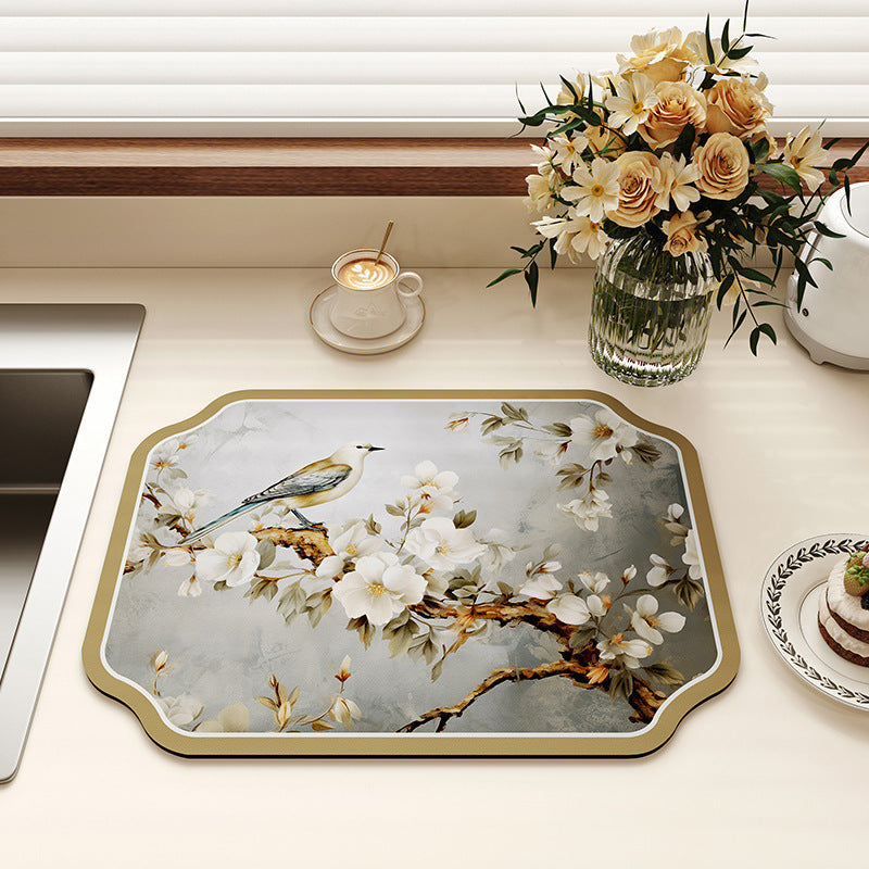 Decorative Kitchen Counter Mat | High & Bury