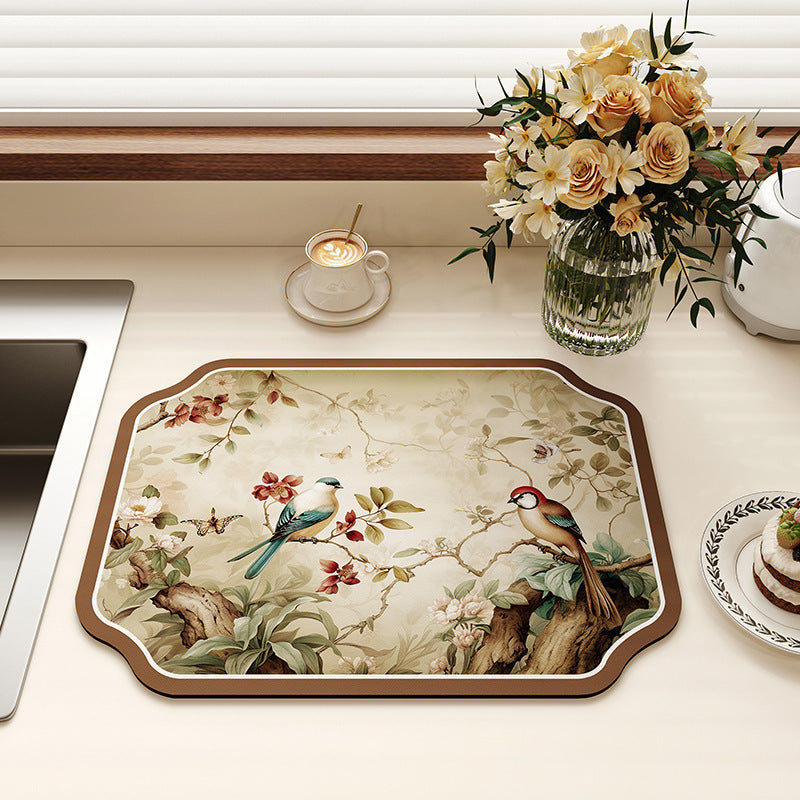 Decorative Kitchen Counter Mat | High & Bury