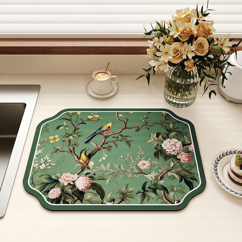 Decorative Kitchen Counter Mat | High & Bury