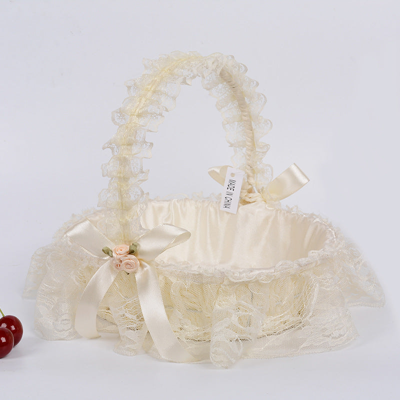 Decorative Lace Basket | High & Bury