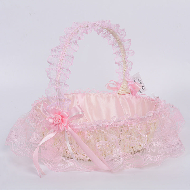 Decorative Lace Basket | High & Bury